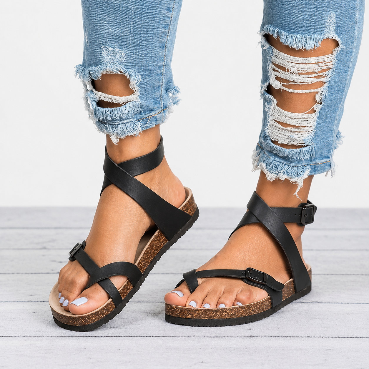 Danna - Retro-Frauen-Sandalen