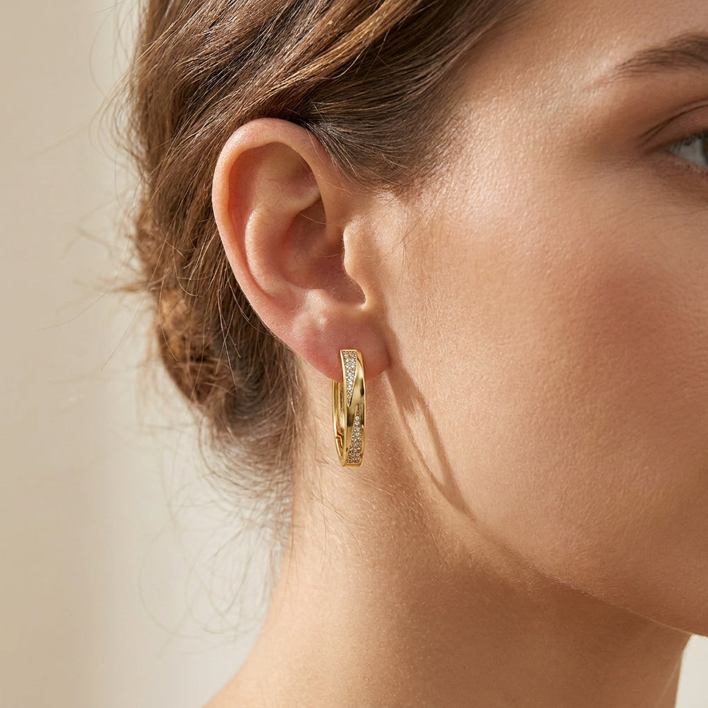 Sophie – Ohrringe aus kostbaren Materialien und Steinen