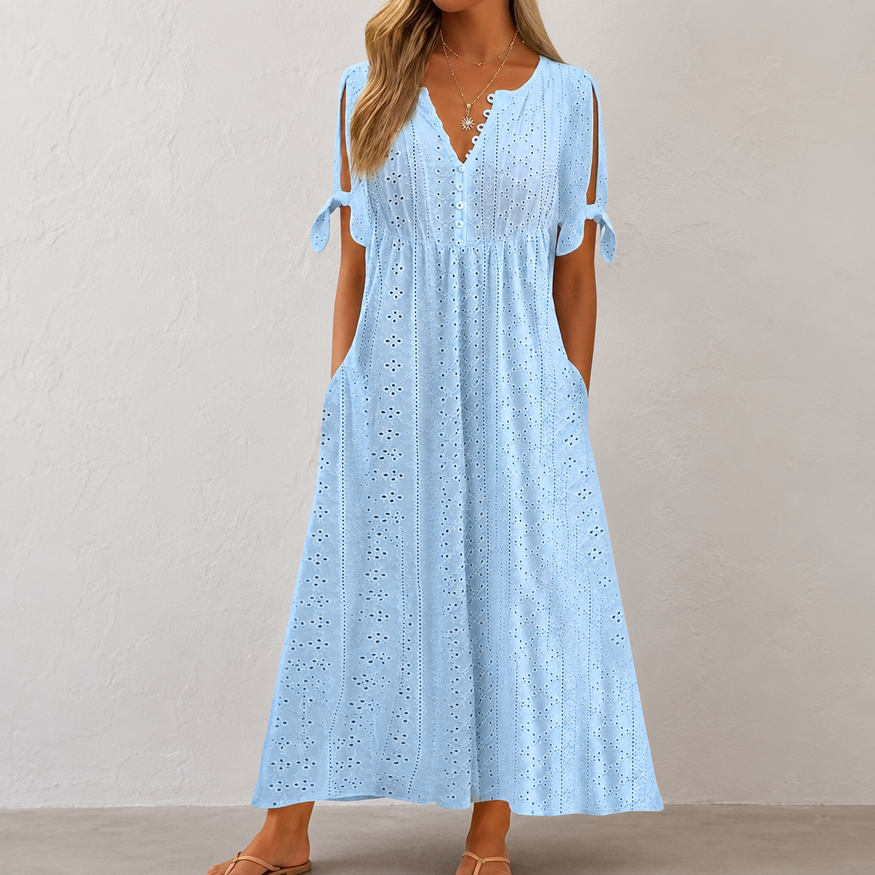 Siena - Fließendes Boho-Sommerkleid