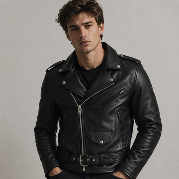 Brandon - Herren-Motorradjacke mit mehreren Taschen