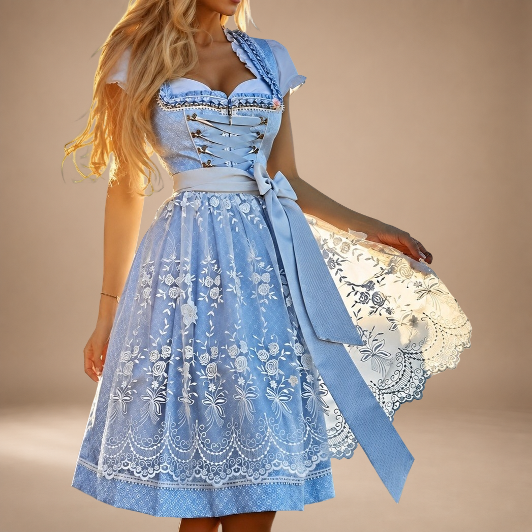 Kezia – Stilvolles, traditionelles Oktoberfest-Kleid-Set
