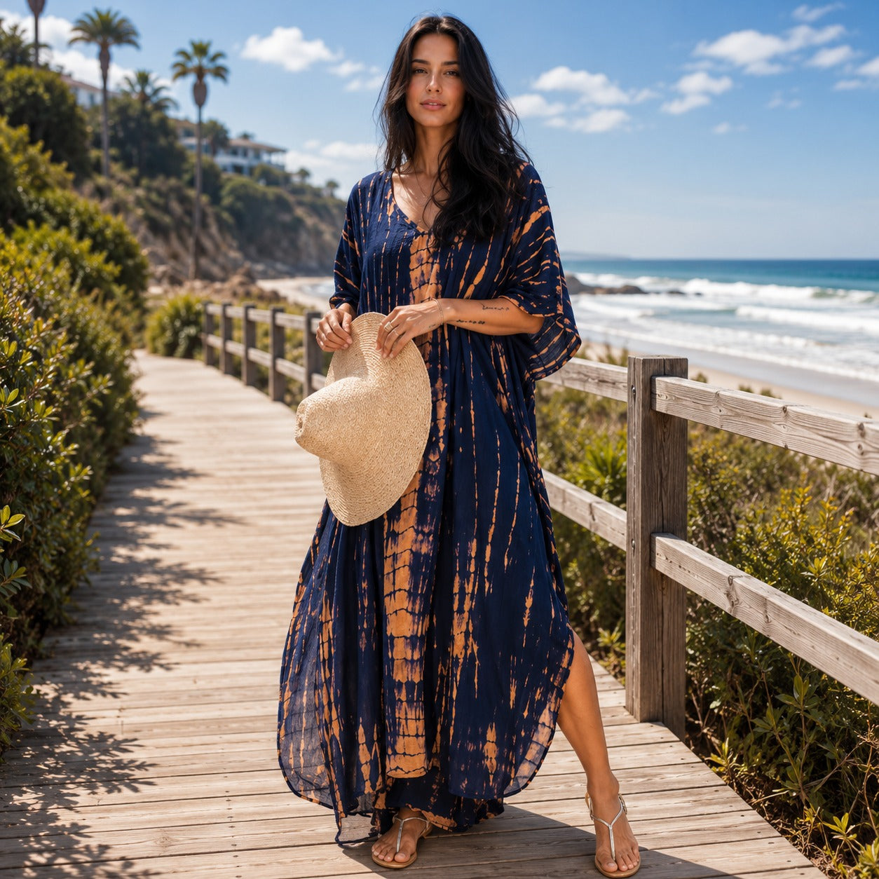Emmy - Schickes Boho-Maxikleid