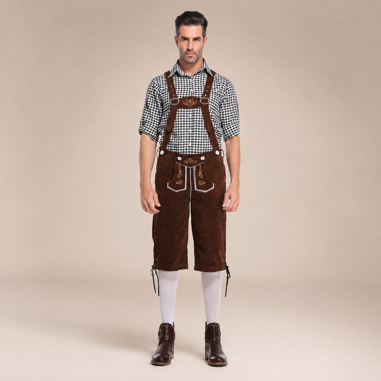 Thomas - Vintage-Oktoberfest-Hosenträger-Set