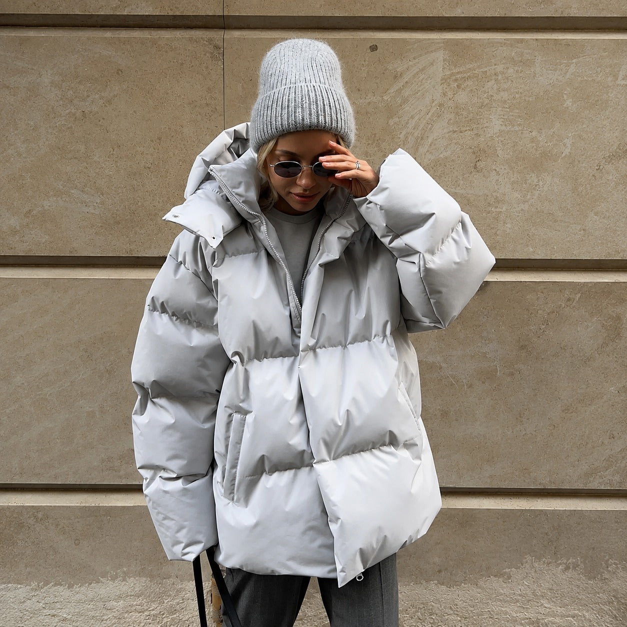 Natalia - Kuschelige Kapuzenjacke