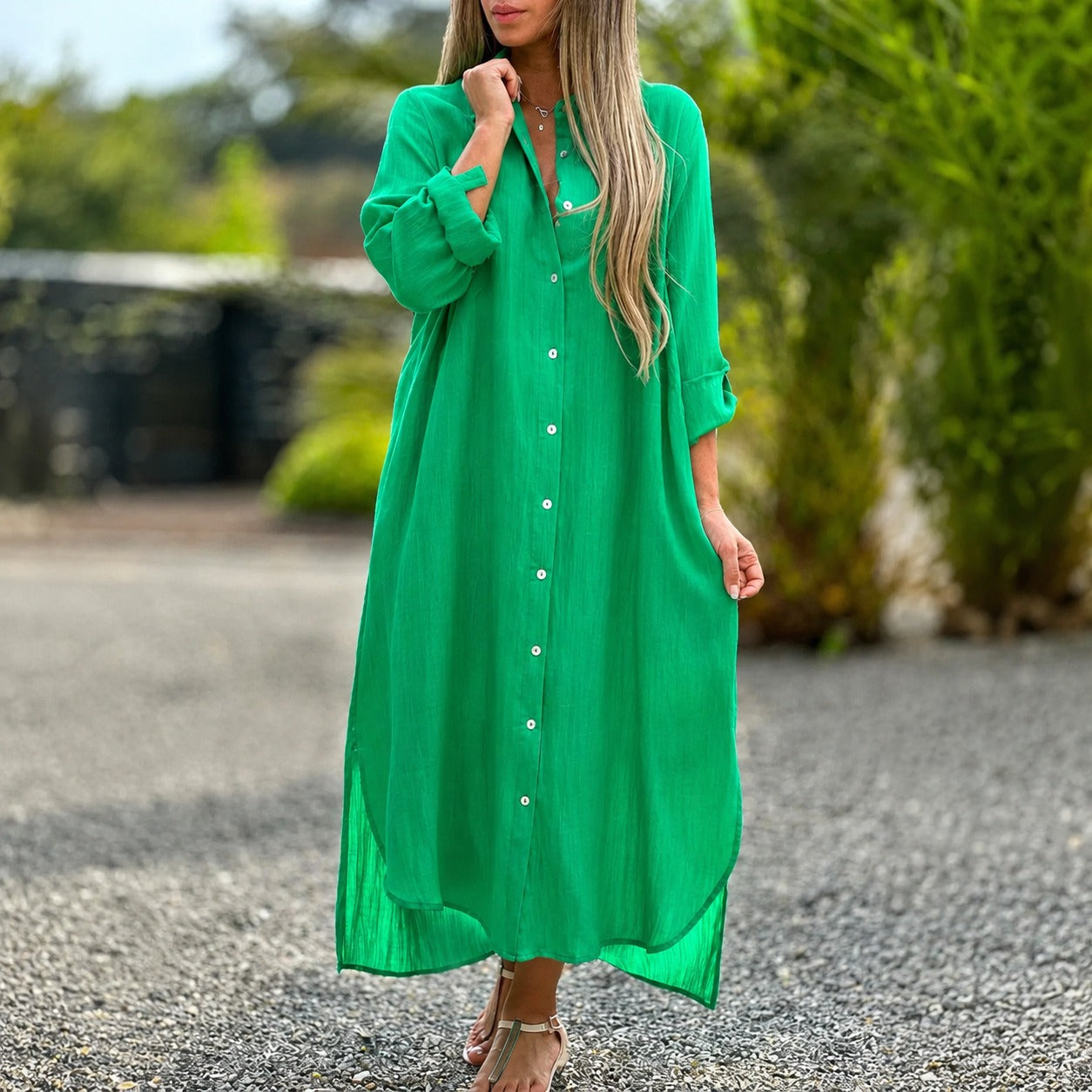 Sharon - Bequemes Weites Kleid
