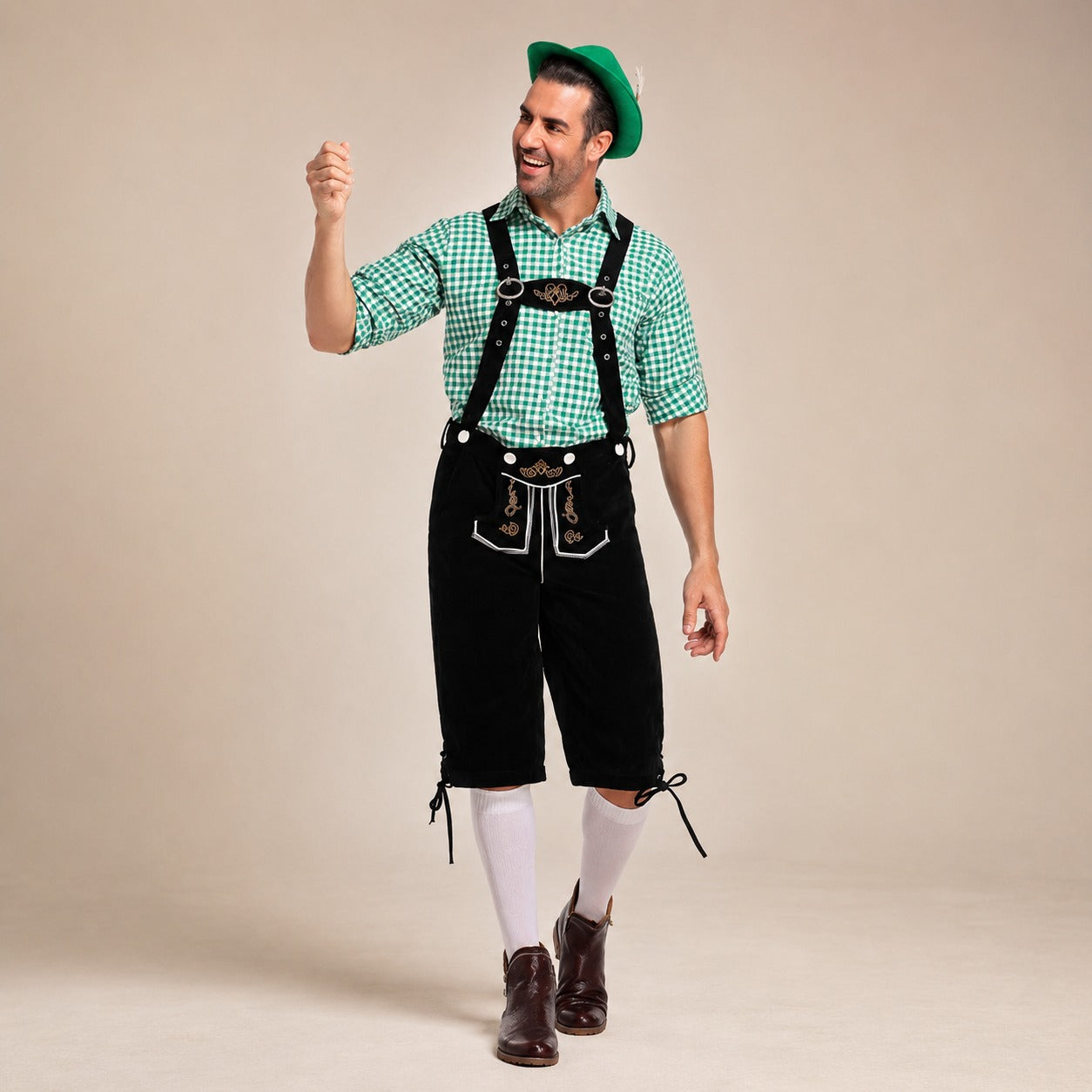 Thomas - Vintage-Oktoberfest-Hosenträger-Set