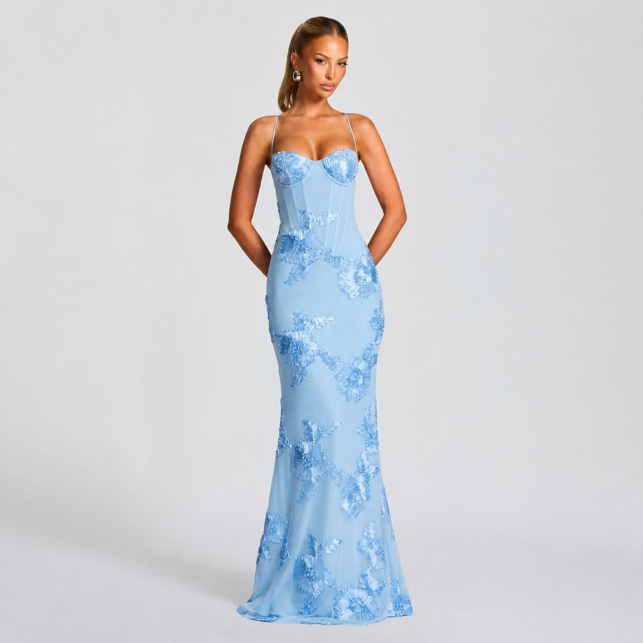Norma - Schickes Maxikleid mit Blumenmuster