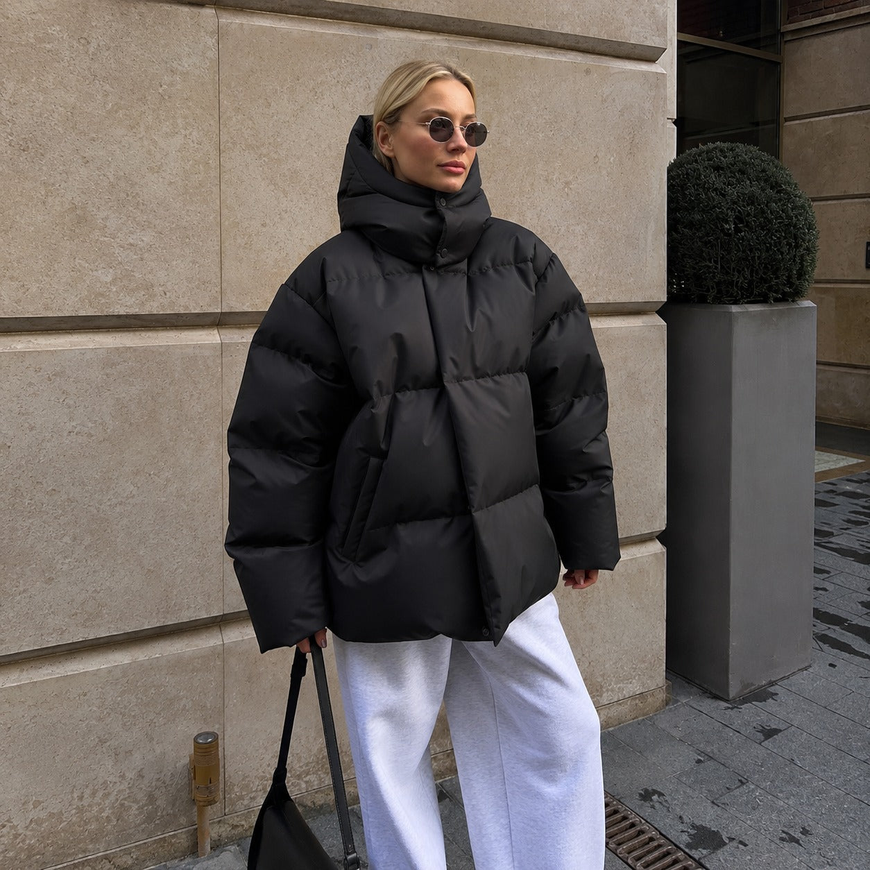 Natalia - Kuschelige Kapuzenjacke