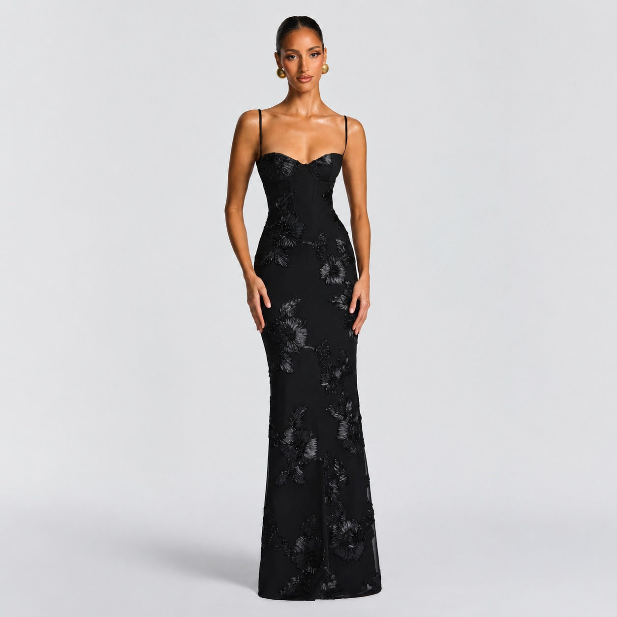 Norma - Schickes Maxikleid mit Blumenmuster