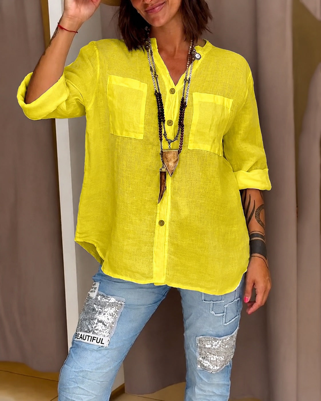 Farrah - Komfortables Shirt im lässigen Stil