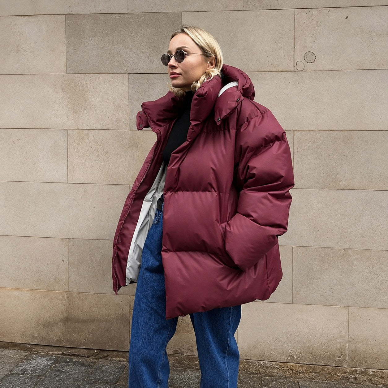 Natalia - Kuschelige Kapuzenjacke