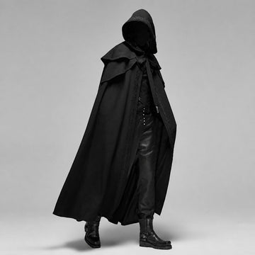 Lucien - Elegantes Kapuzencape im Gothic-Stil