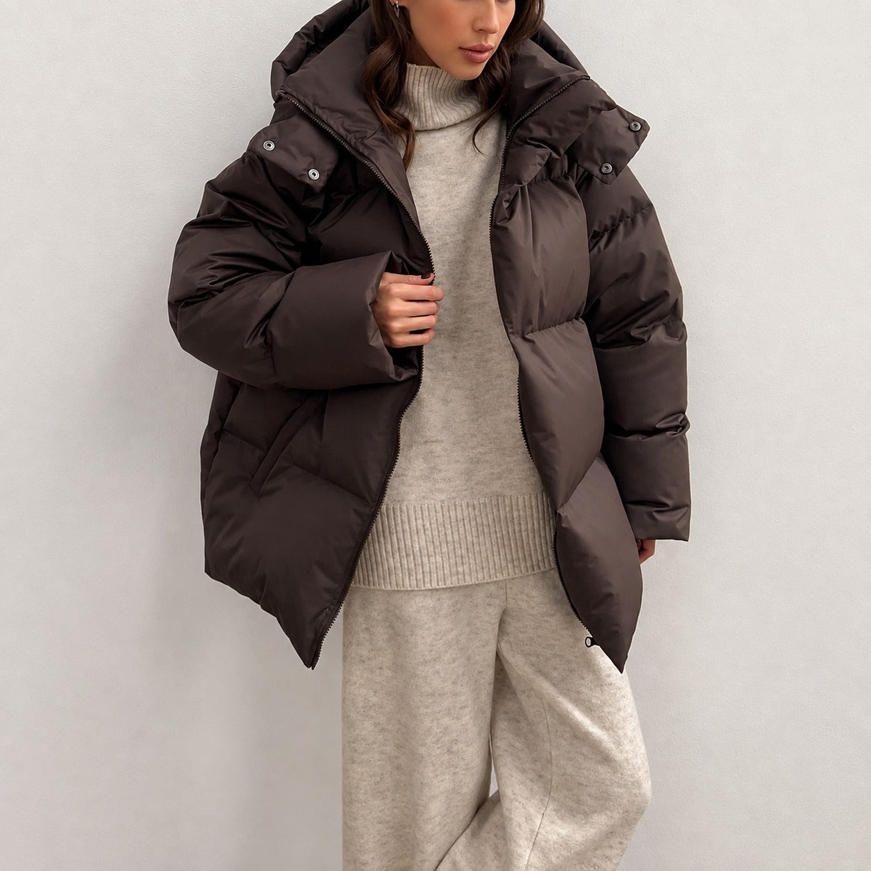 Natalia - Kuschelige Kapuzenjacke
