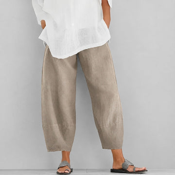 Alethea - Komfortable, weit geschnittene Sommerhose