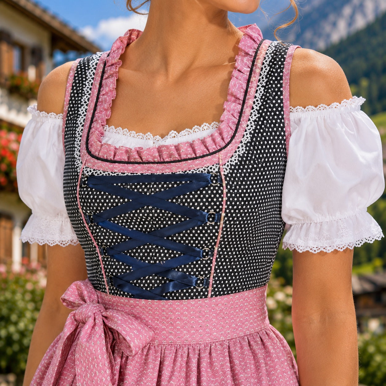Abbie - Luftiges, traditionelles Dirndl für das Oktoberfest