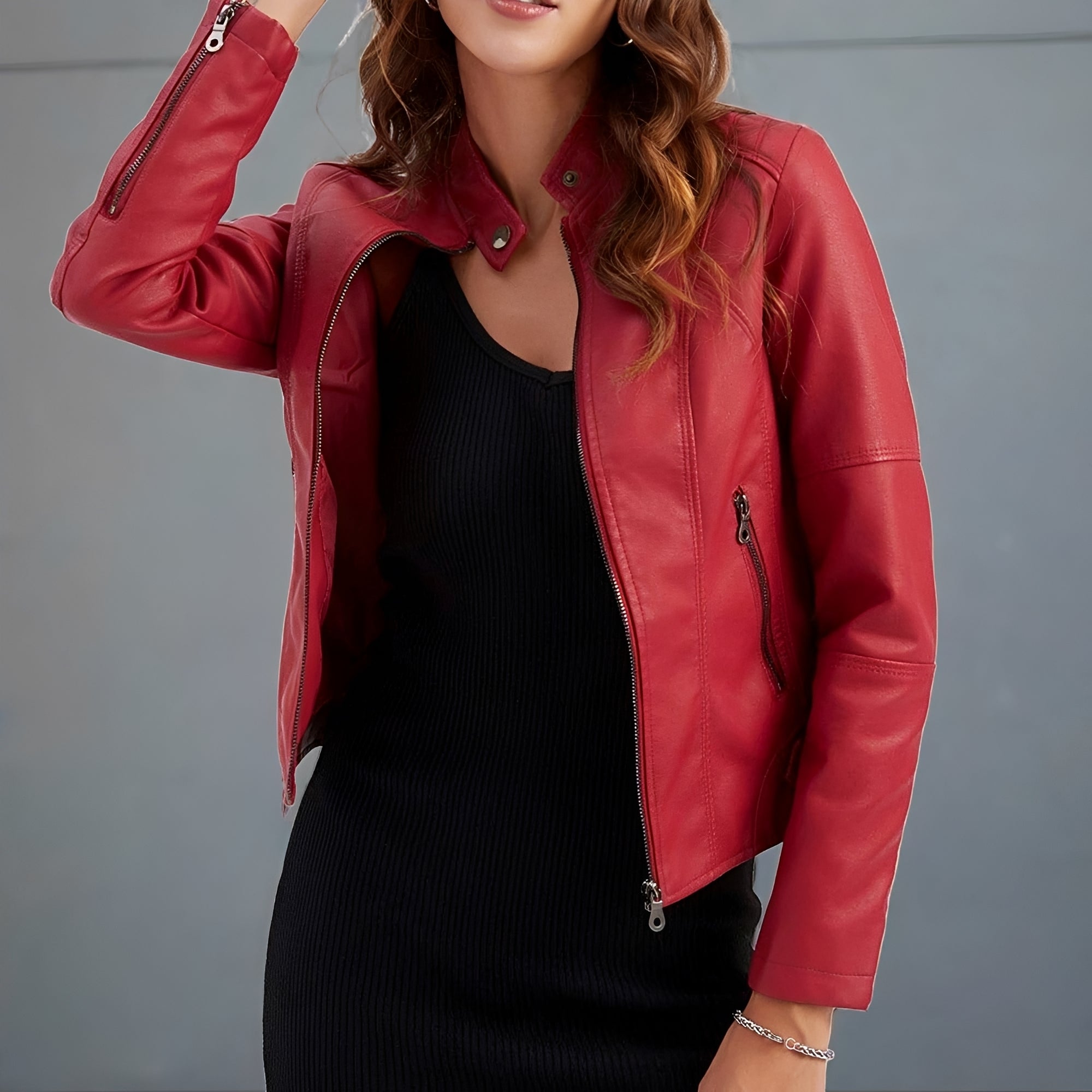 Everly - Schicke Jacke mit Reißverschluss