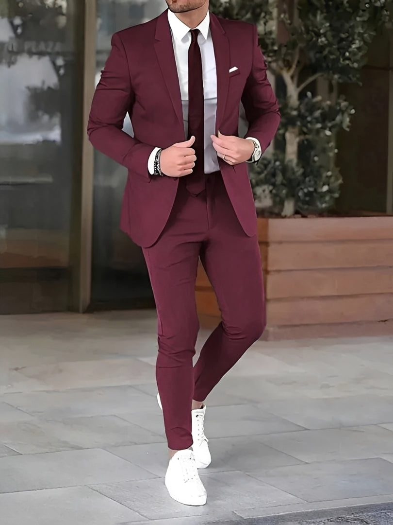 Zion - Eleganter Slim Fit Anzug