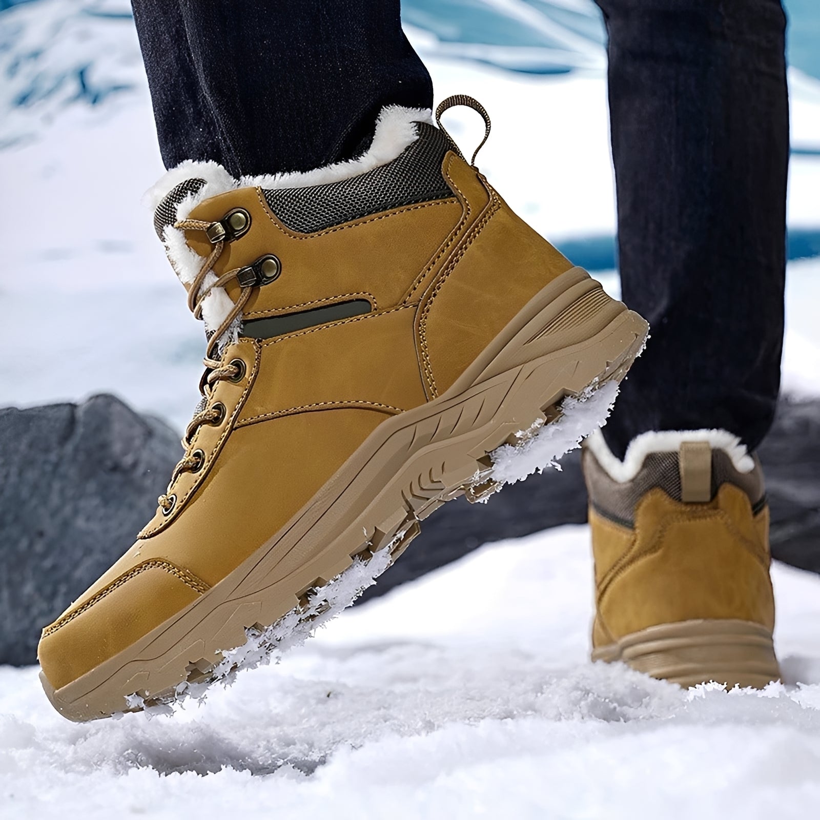 Franklin - Warmhaltende Herren-Winterstiefel für draußen