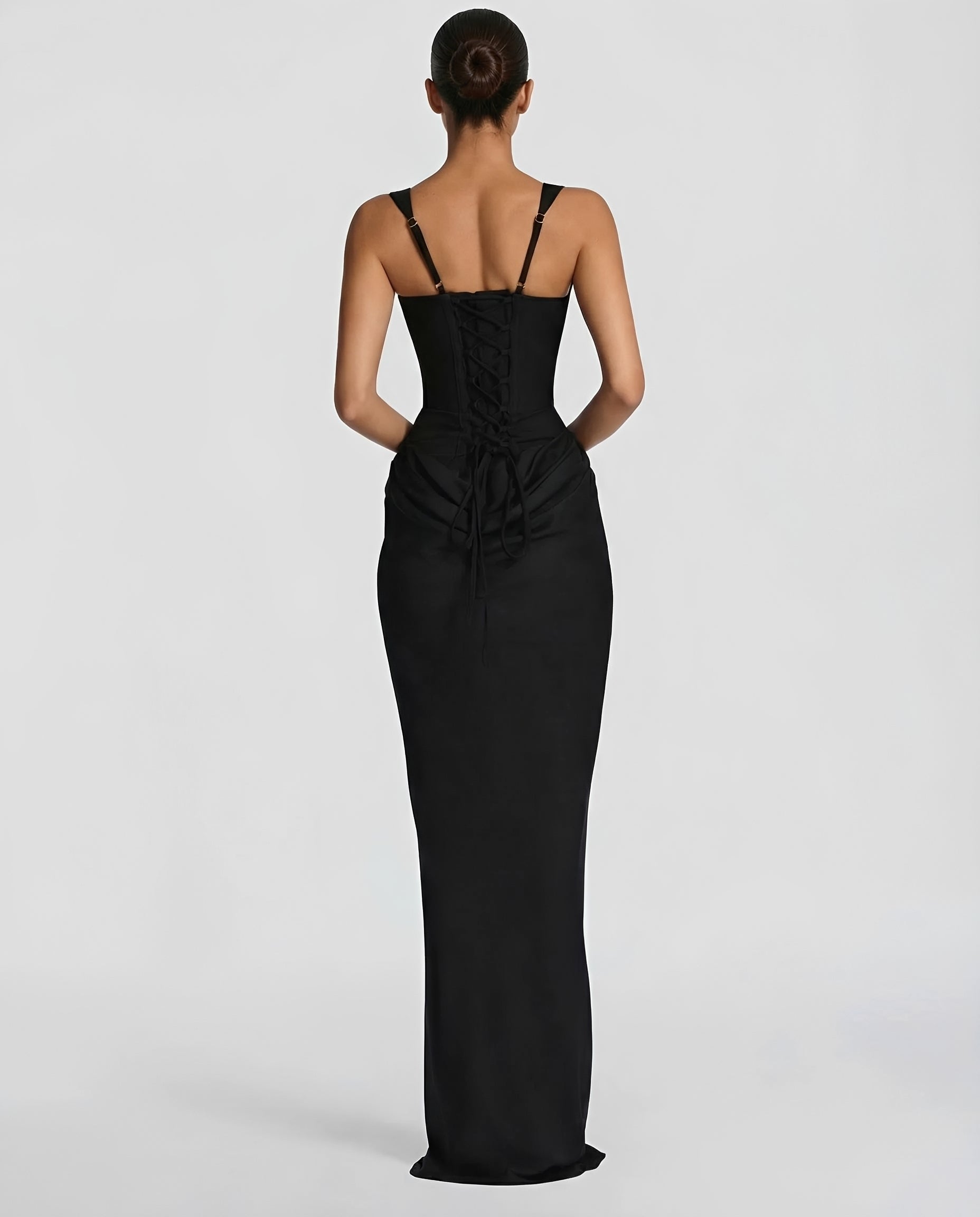 Dorsey - Schickes Korsett-Maxikleid