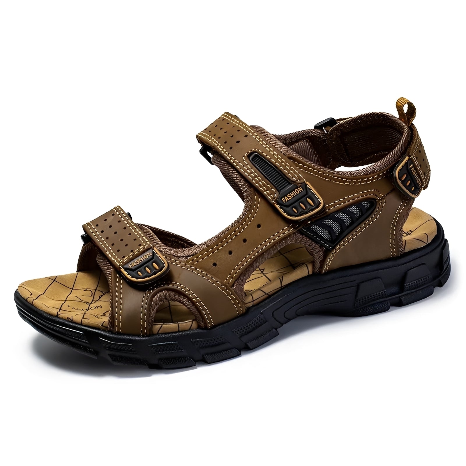 Leon - Komfortable gepolsterte Freizeitsandalen