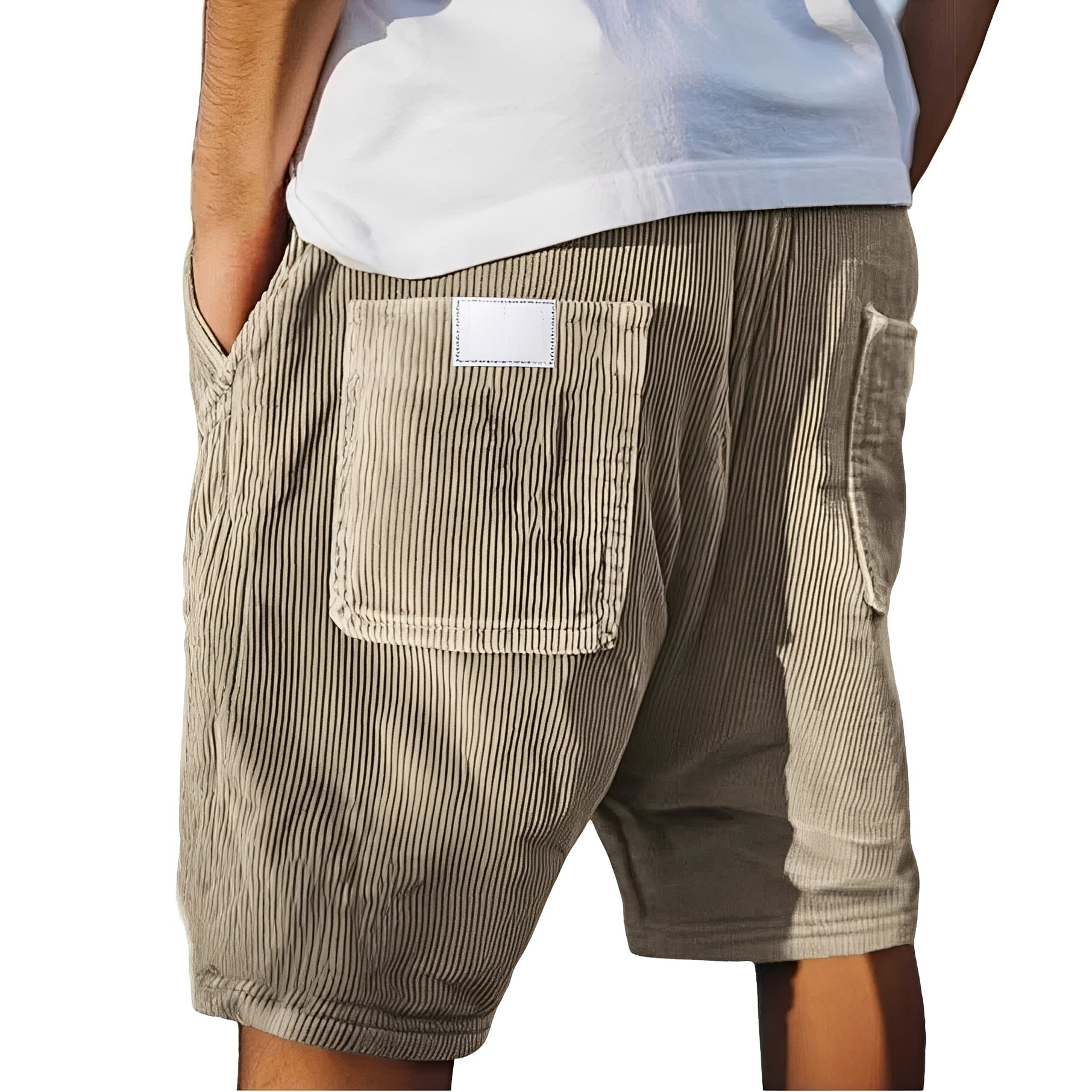 Ritchie - Bequeme Shorts mit Streifenmuster