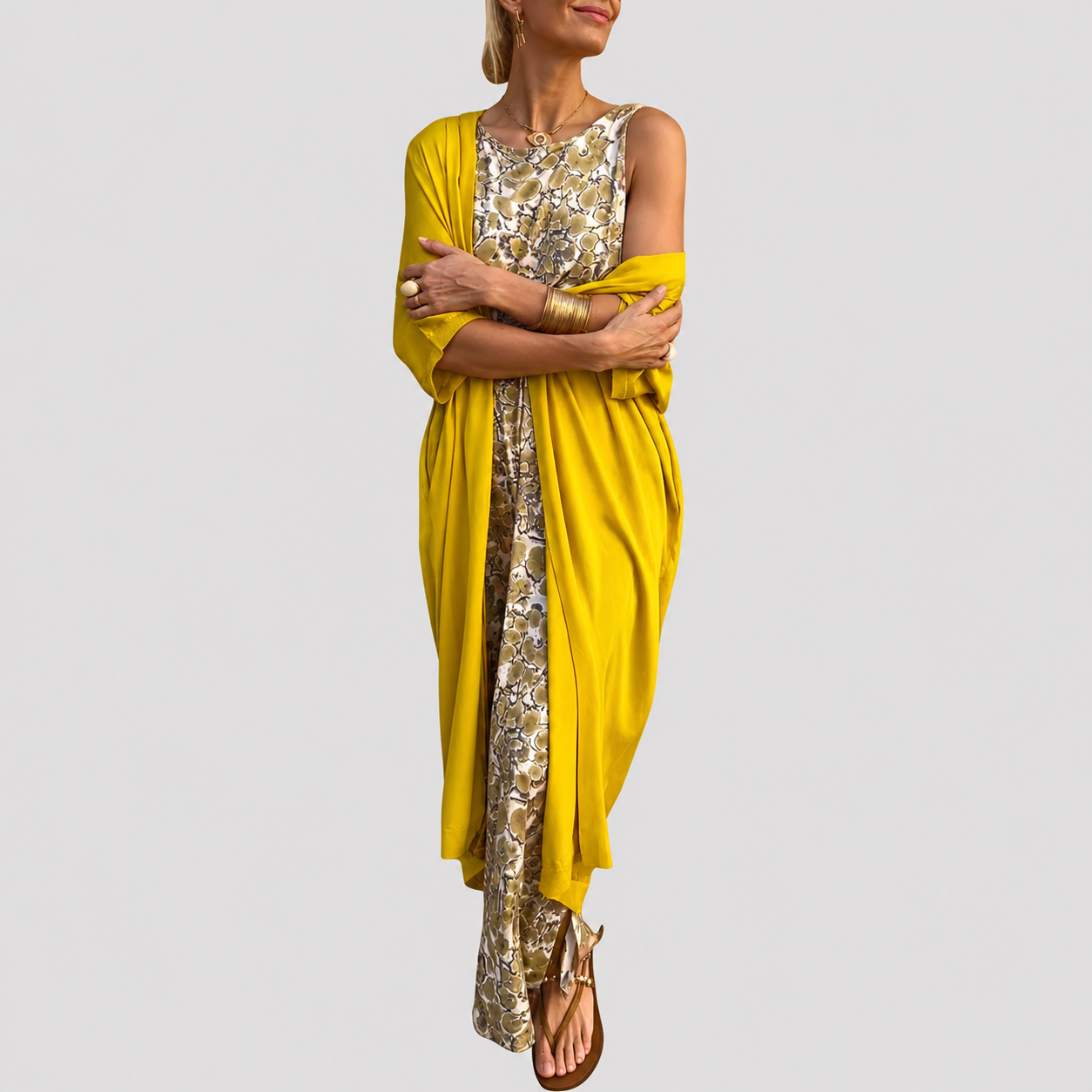 Hanna - Lässiges Zweiteiliges Kleid-Set