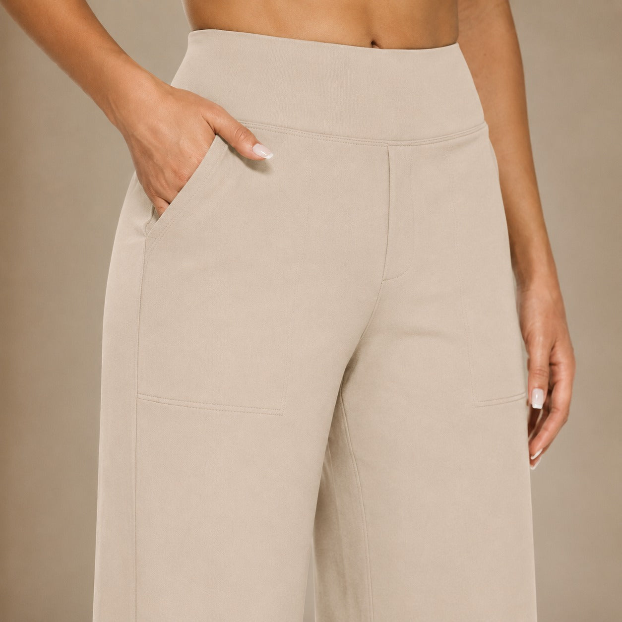 Roseanna - Elegante Hochgeschnittene Stretchhosen