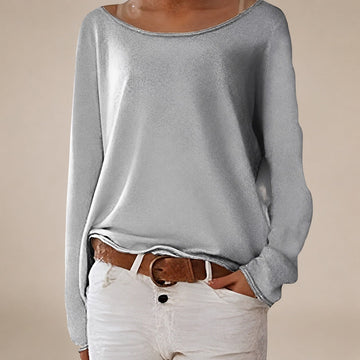 Alexa - Leichter Rundhals-Pullover
