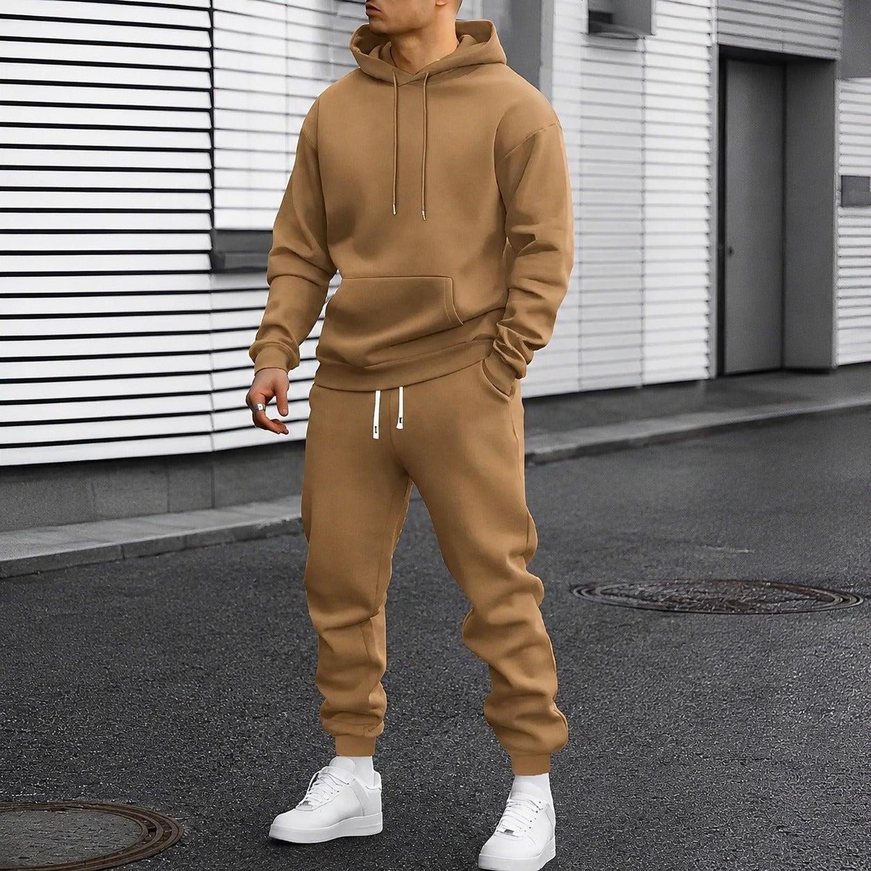 Arvel - Komfortables Hoodie-Trainingsanzug-Set für Herren