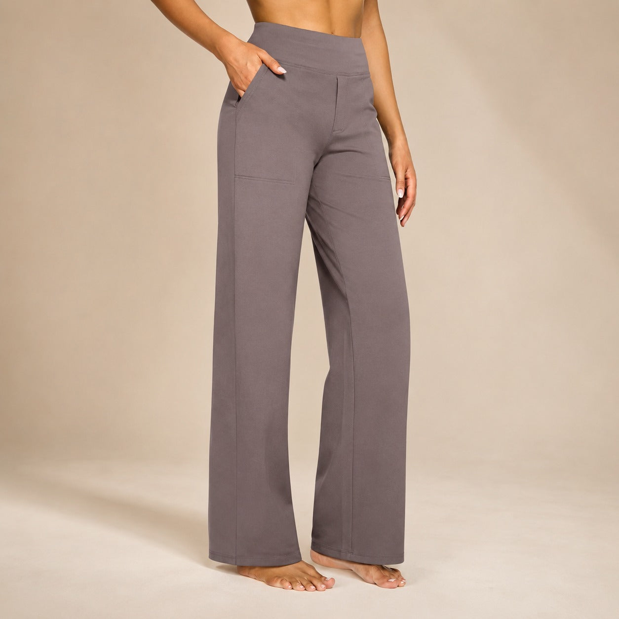 Roseanna - Elegante Hochgeschnittene Stretchhosen