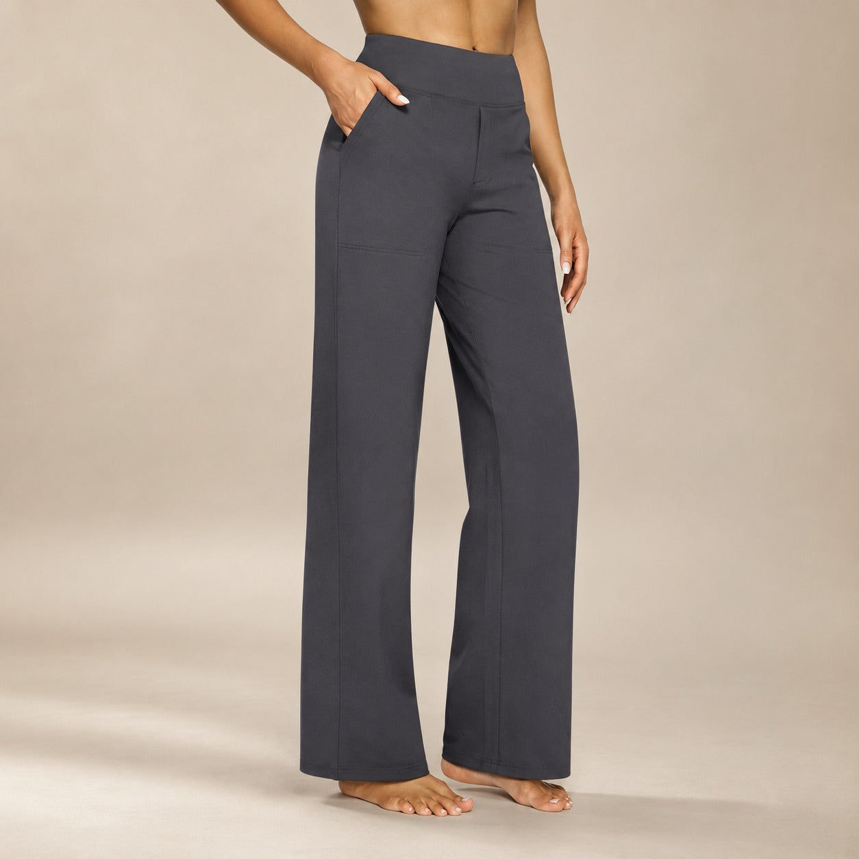 Roseanna - Elegante Hochgeschnittene Stretchhosen