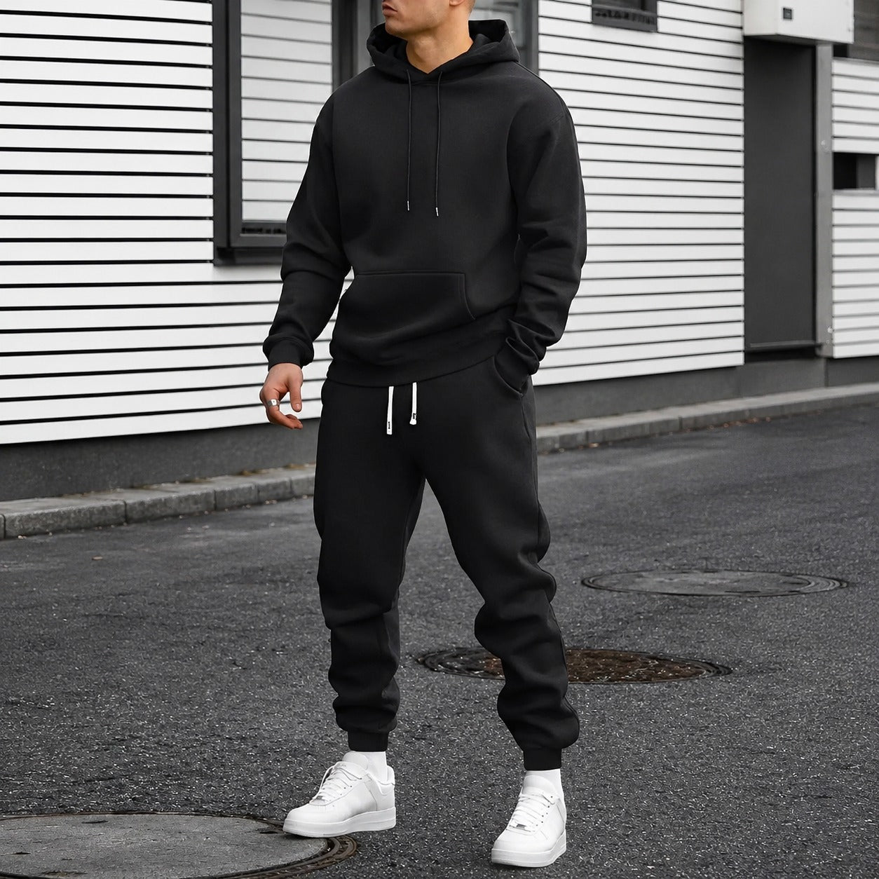 Arvel - Komfortables Hoodie-Trainingsanzug-Set für Herren