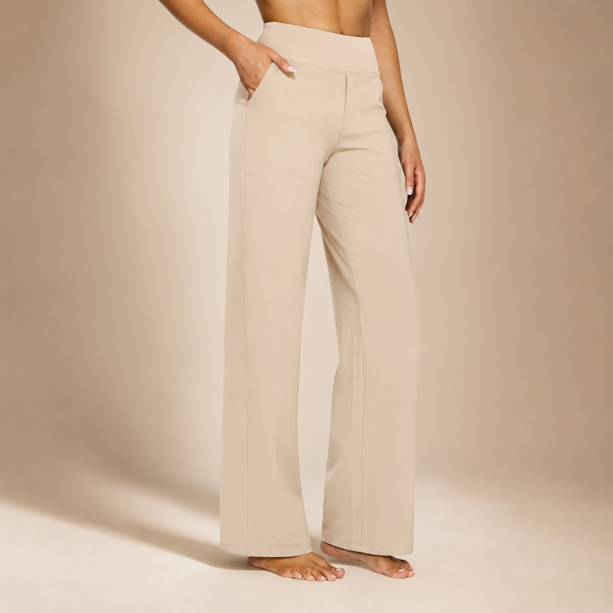 Roseanna - Elegante Hochgeschnittene Stretchhosen