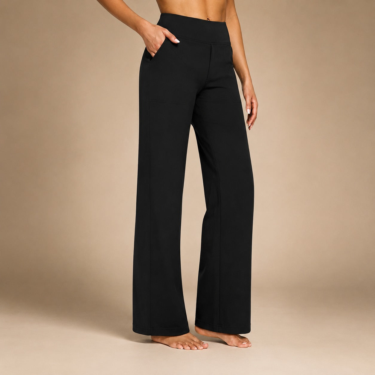 Roseanna - Elegante Hochgeschnittene Stretchhosen