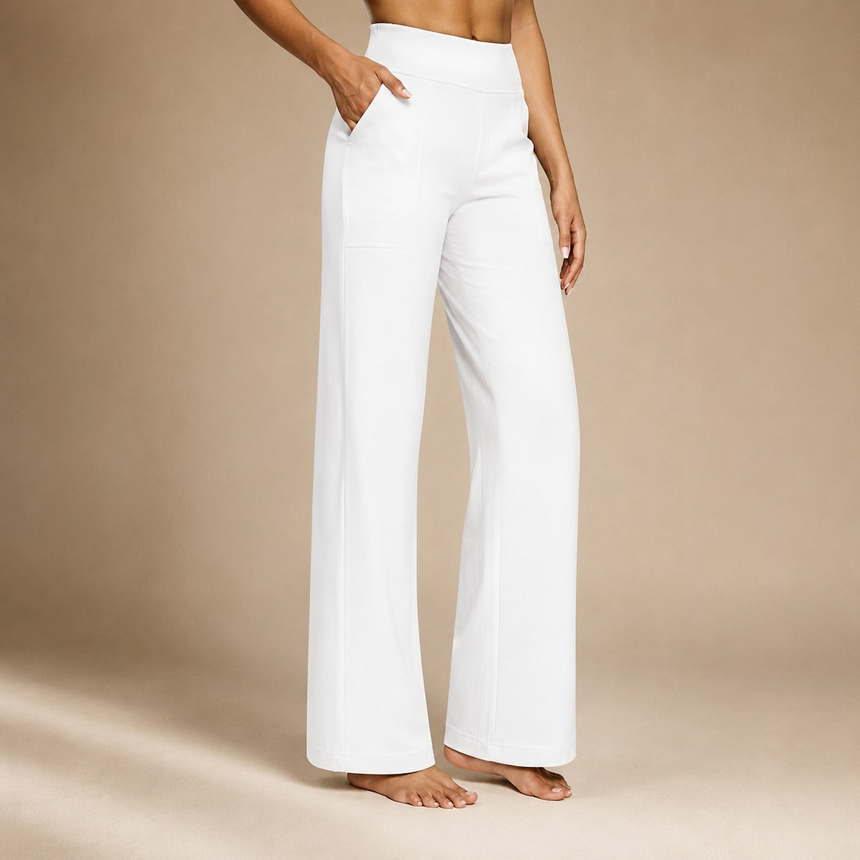 Roseanna - Elegante Hochgeschnittene Stretchhosen