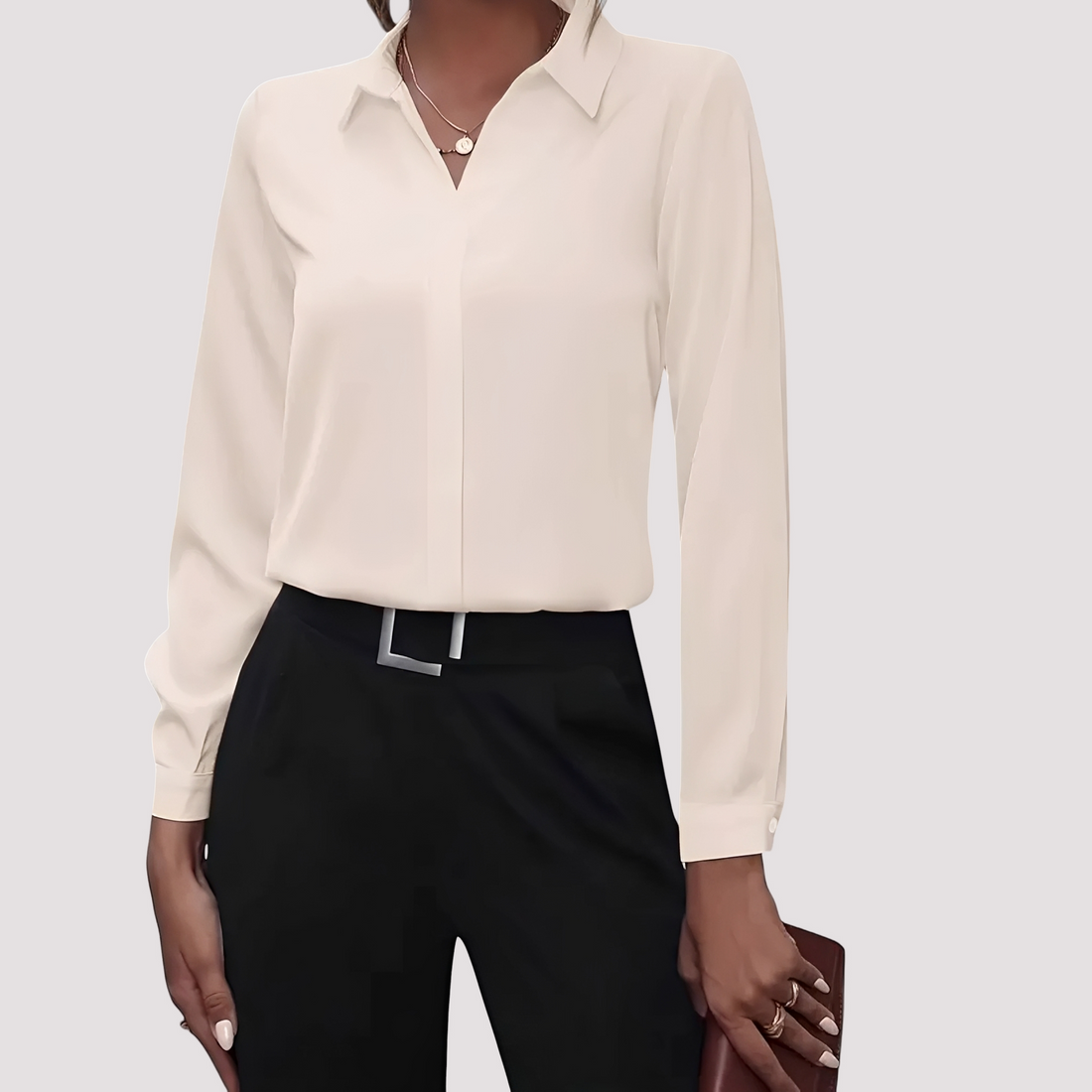 Alisa - Stilvolles Button-Up-Hemd