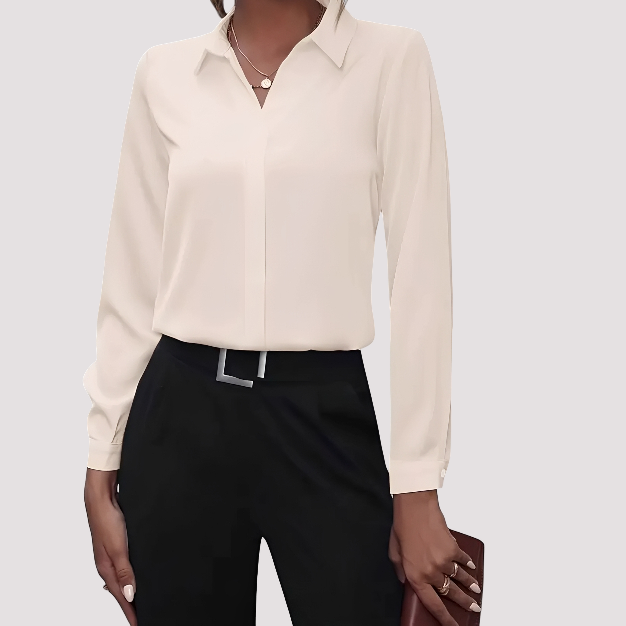 Alisa - Stilvolles Button-Up-Hemd