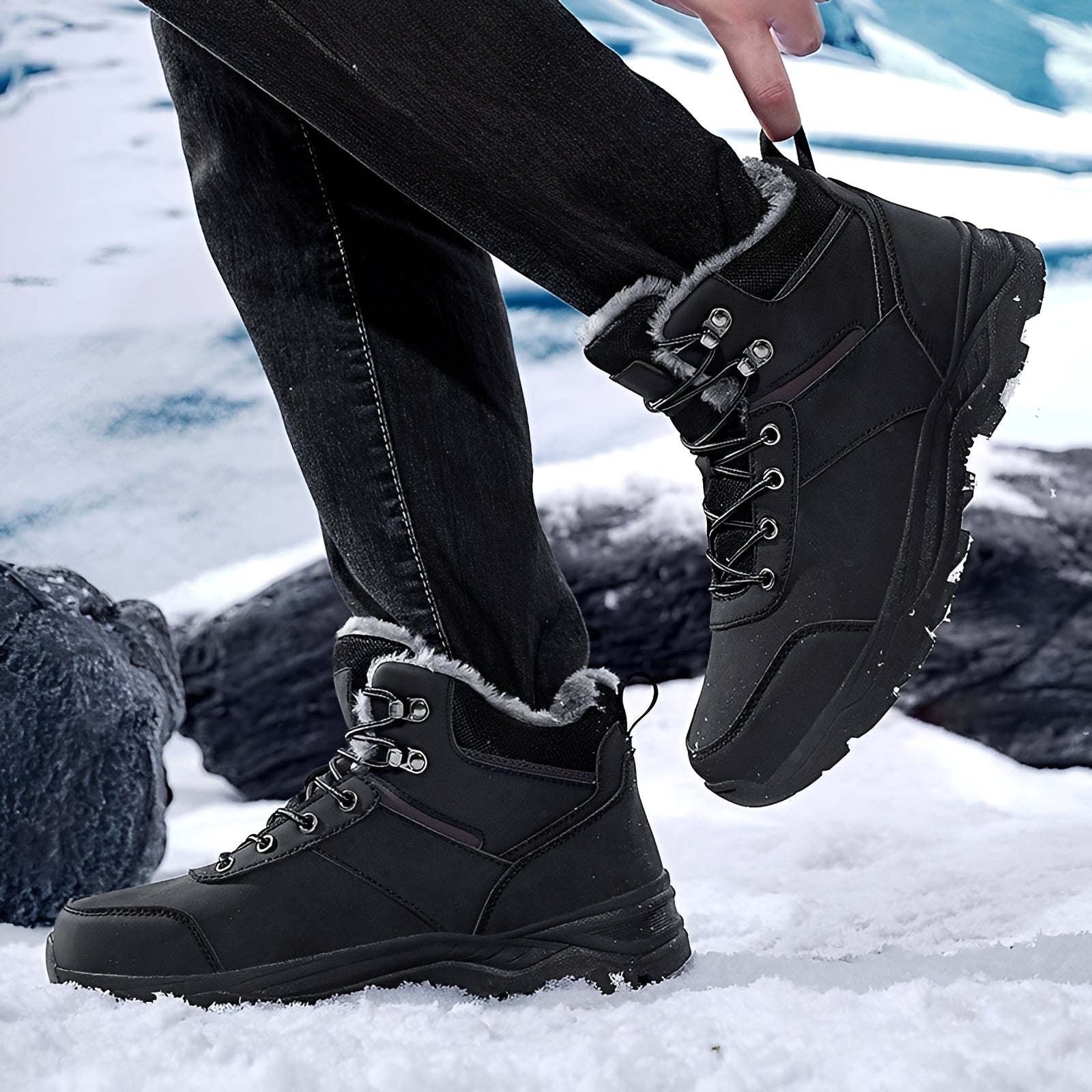 Franklin - Warmhaltende Herren-Winterstiefel für draußen