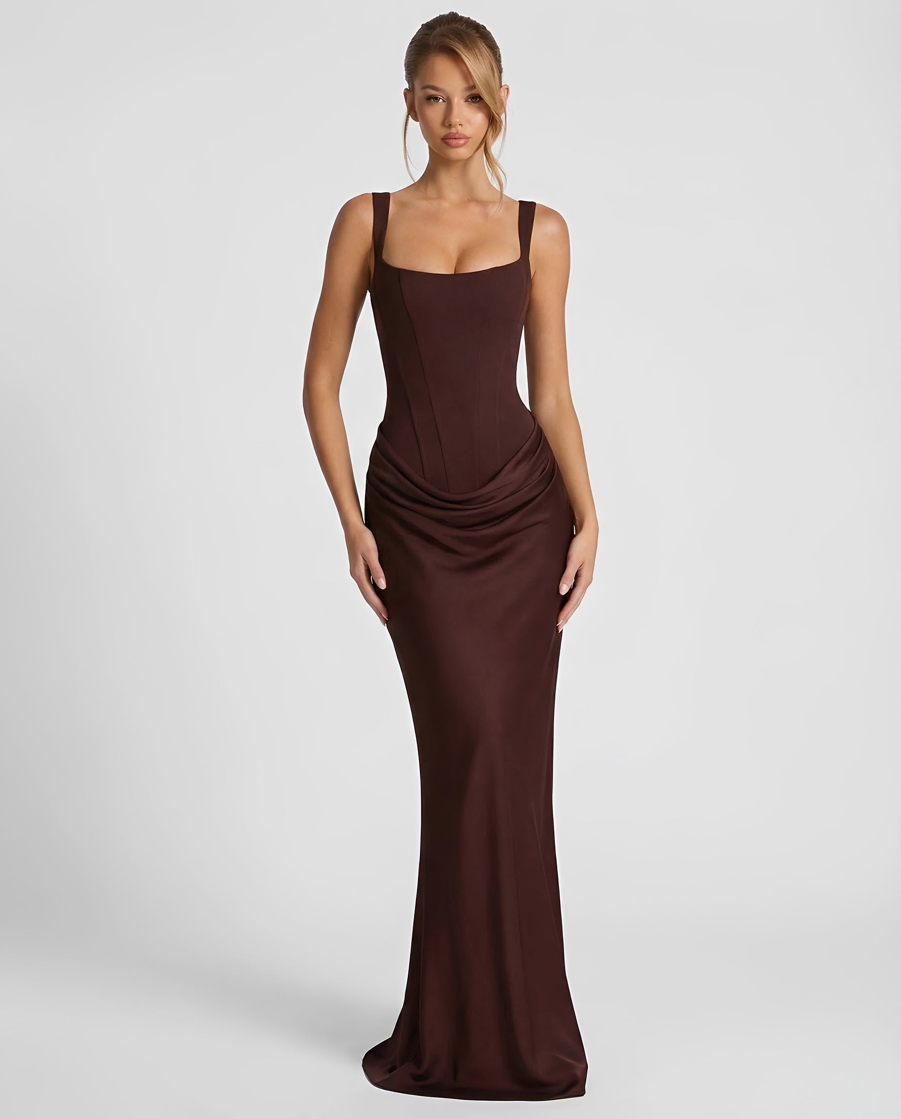 Dorsey - Schickes Korsett-Maxikleid
