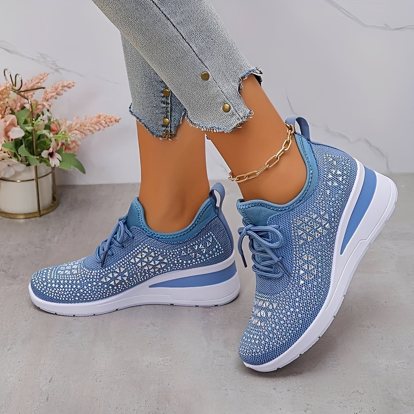 Brenda - Elegante Keilschuhe
