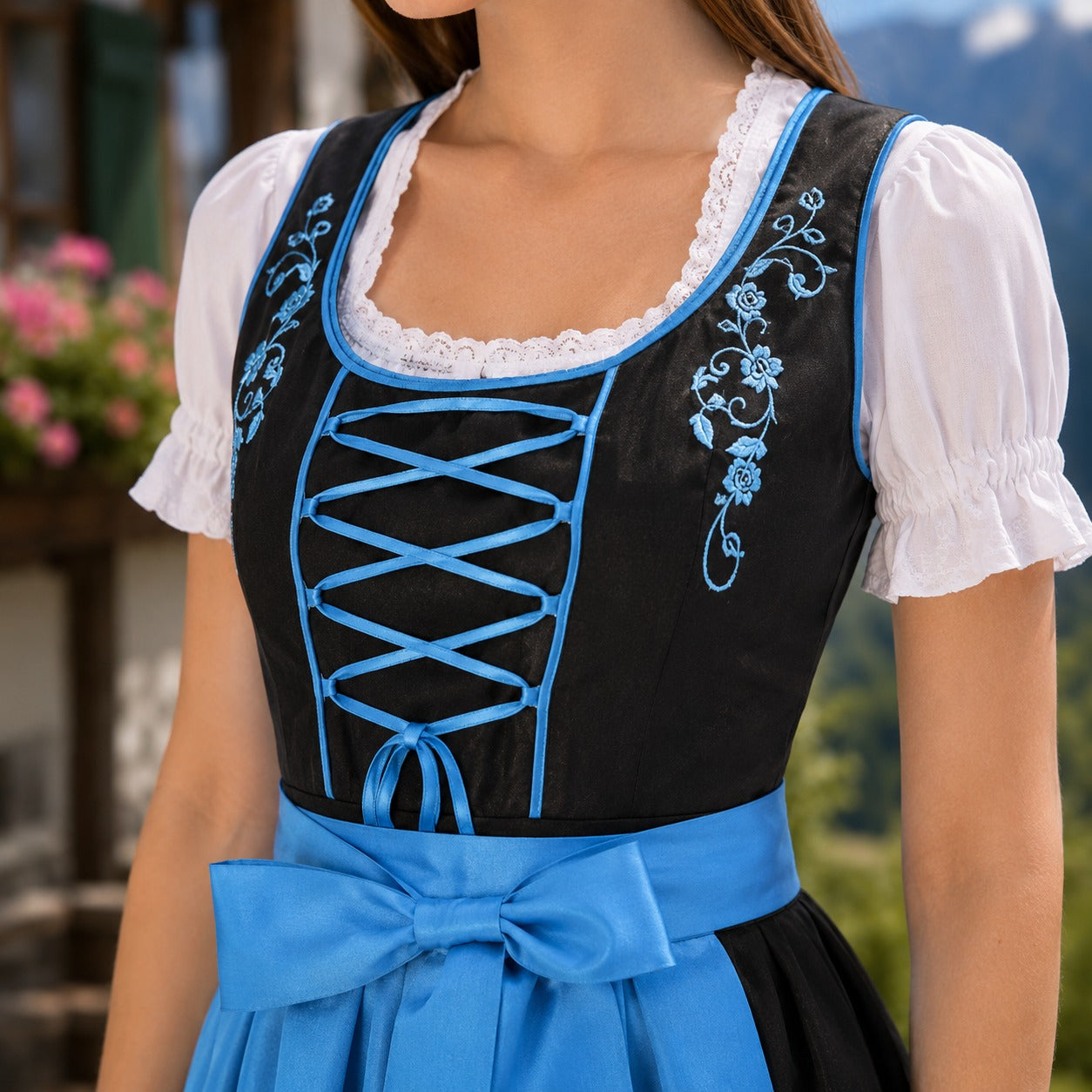 Gabriella - Schlichtes Oktoberfest-Kleid