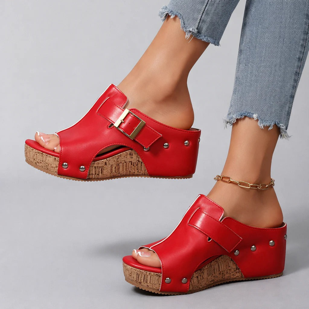 Albie - Modische Plateau-Sandalen
