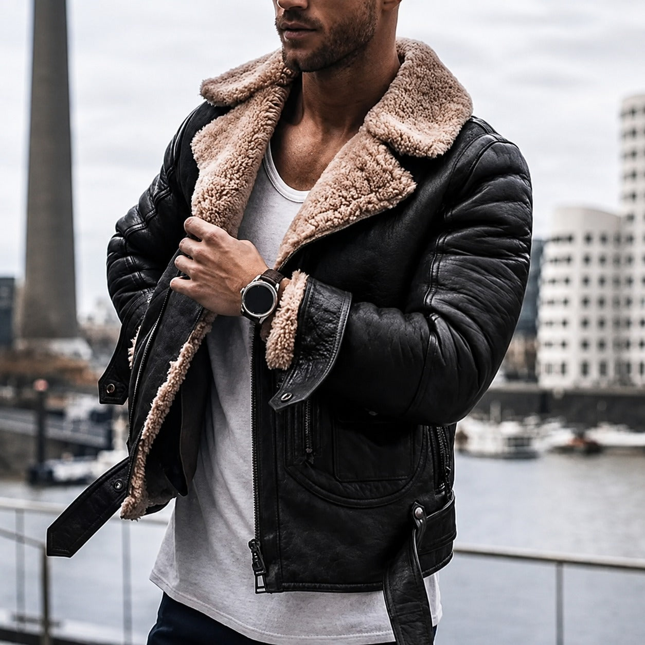 Dominic - Herrenjacke für kalte Wintertage