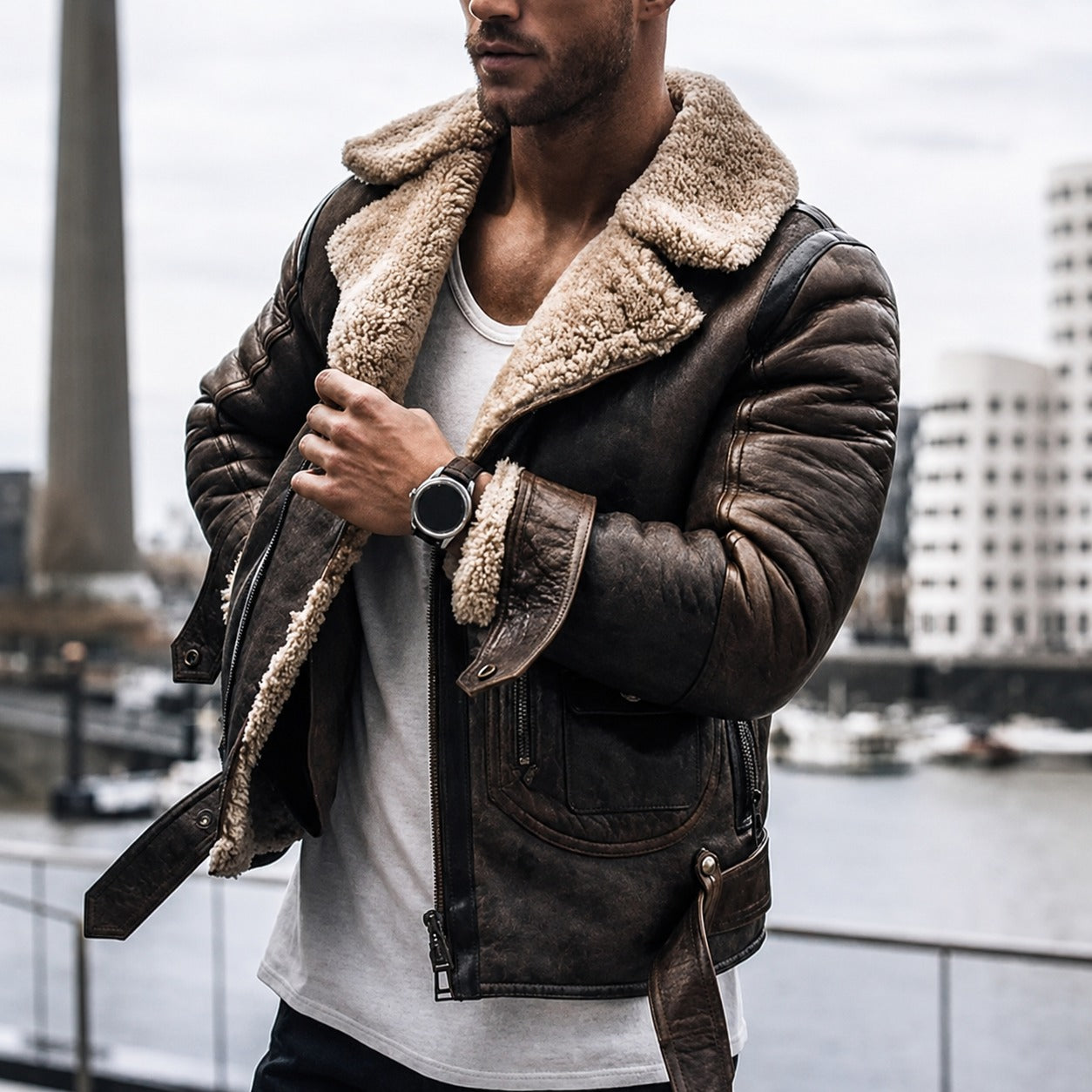 Dominic - Herrenjacke für kalte Wintertage