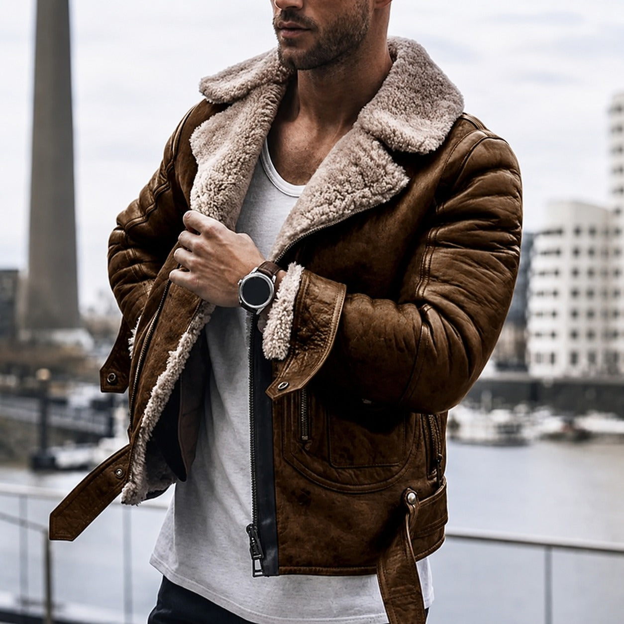 Dominic - Herrenjacke für kalte Wintertage