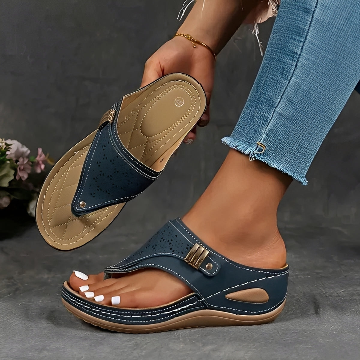 Marcel - Modische Keilsandalen