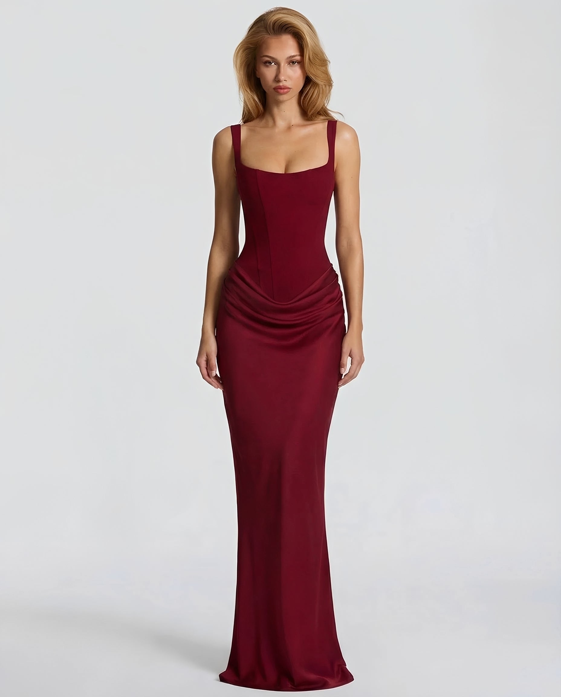 Dorsey - Schickes Korsett-Maxikleid