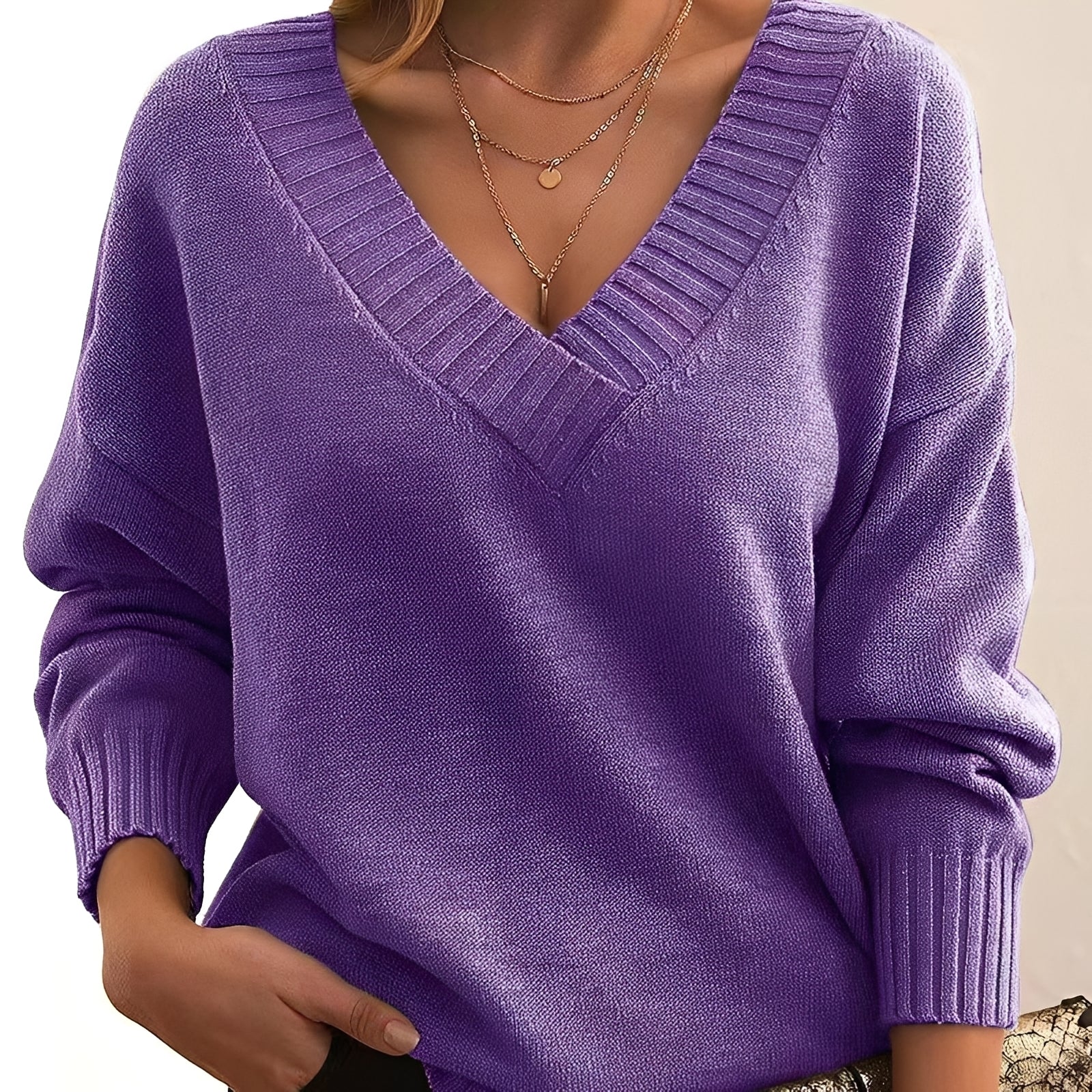 Mollie - Luftiger Damenpullover mit lockerem Design