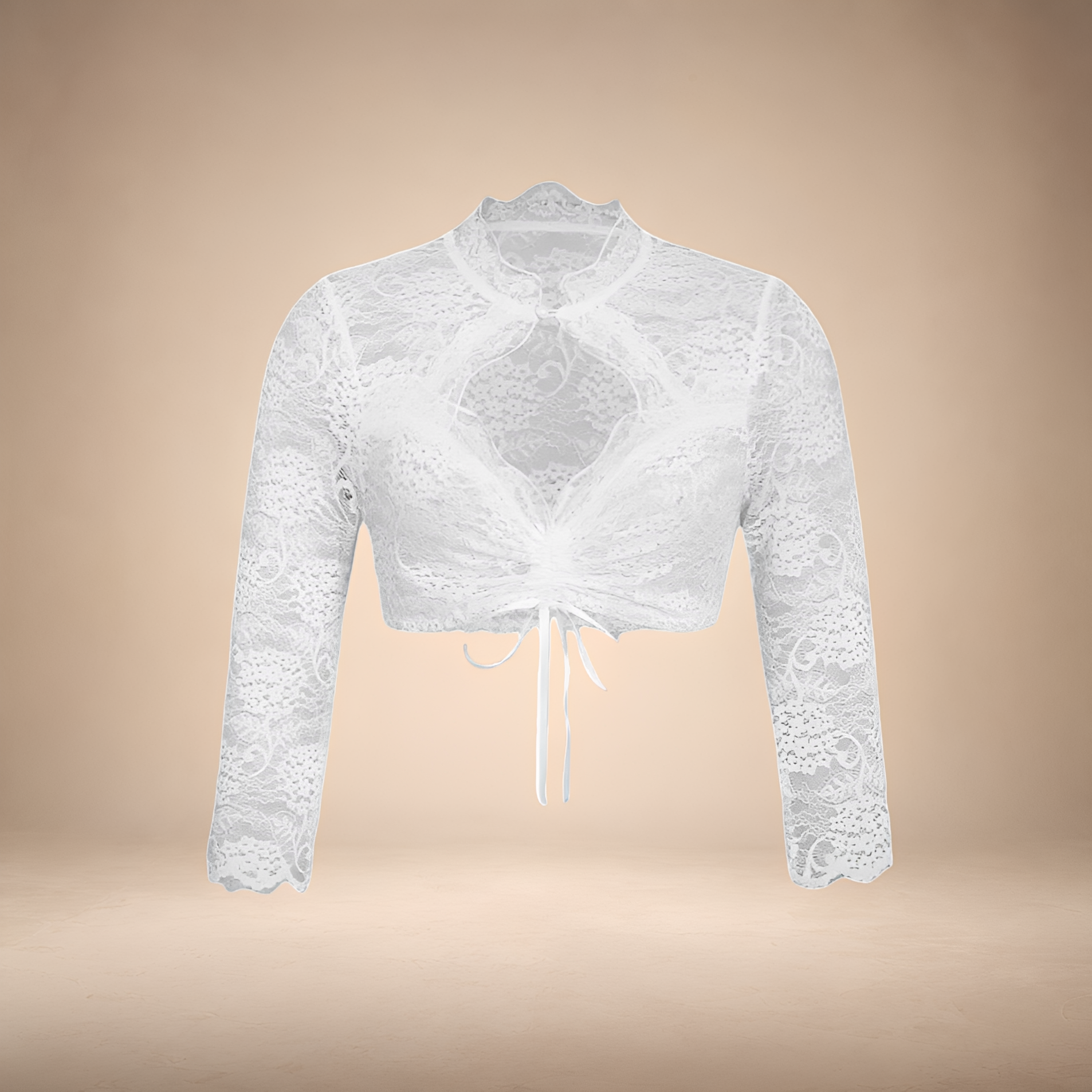 Shae - Elegante kurze Oktoberfestbluse