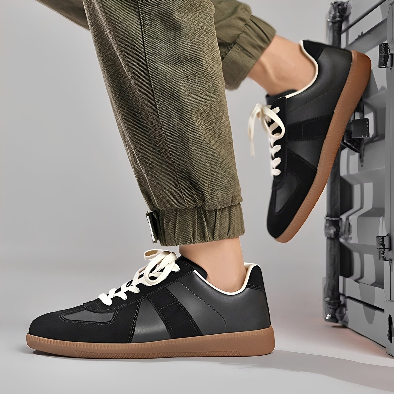 Gino - Komfortable Herrensneaker mit einer weichen, dicken Sohle